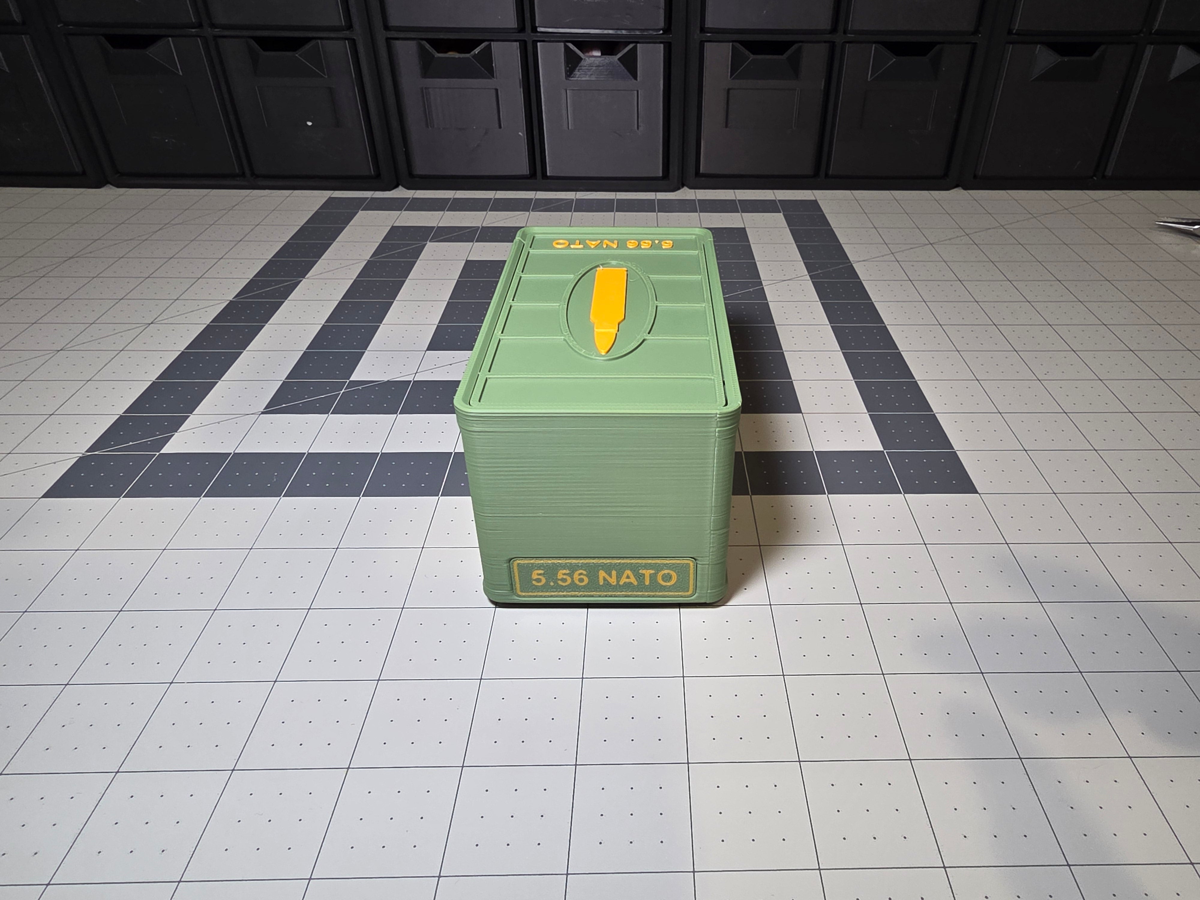 5.56 NATO 50-Round Ammo Storage Case