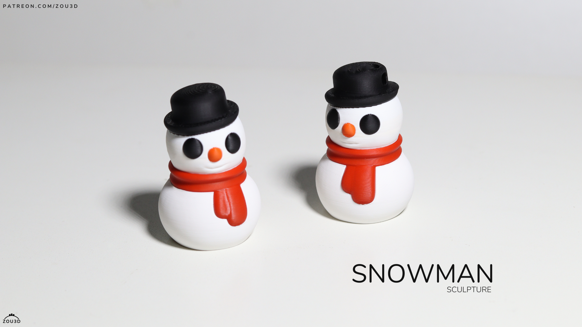 Snowman Sculpture