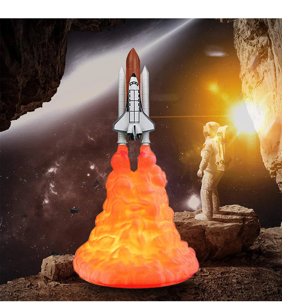 Space Shuttle LED Lamp