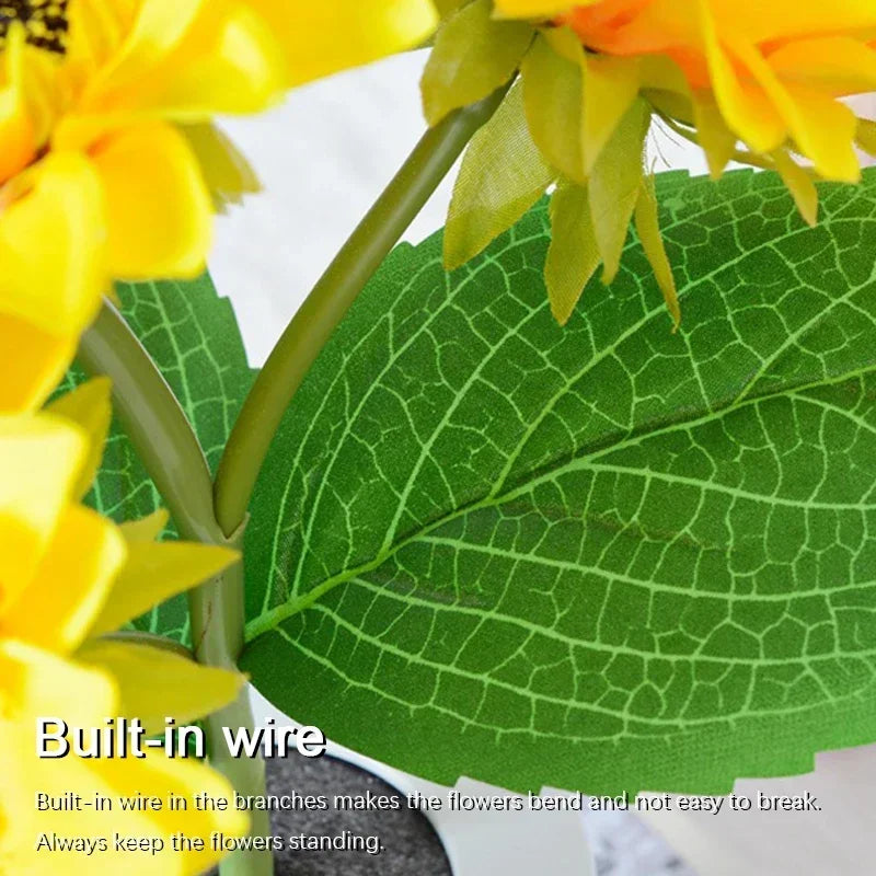 3 LED Sunflower Night Light