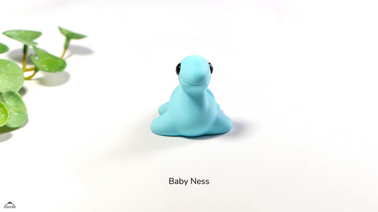 Baby Ness Dragon - 3D printed collectible figure by ZOU3D, view 2