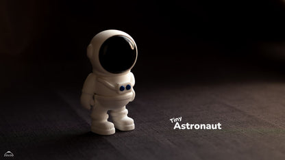 Tiny Astronaut - Space Baby Figures 5-Piece Set, 3D printed by SquigglePrintz, design by ZOU3D