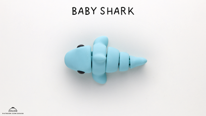 Baby Shark - 3D printed collectible figure, design by ZOU3D