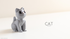 Cat Sculpture 3D Print | Fun & Playful Decor