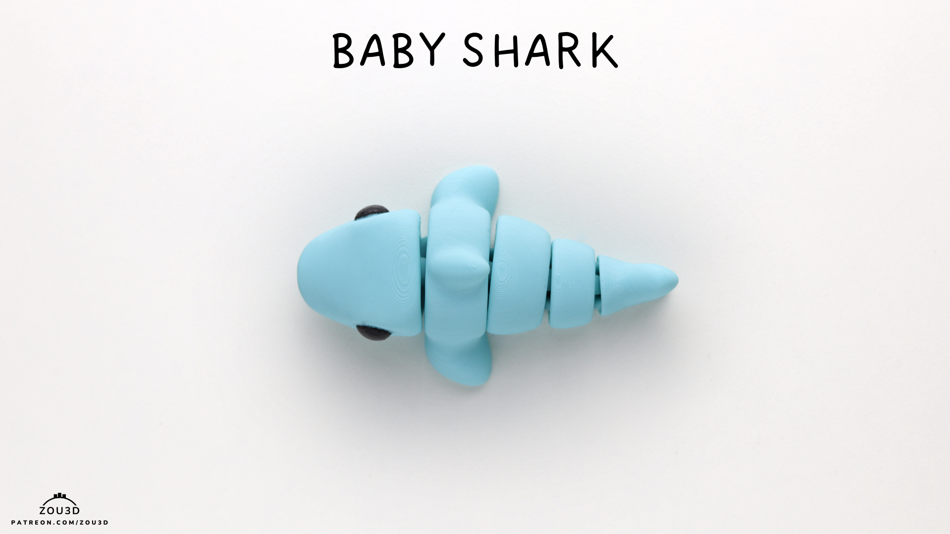 Baby Shark 3D Print | Fun &amp; Quirky Toy for Kids