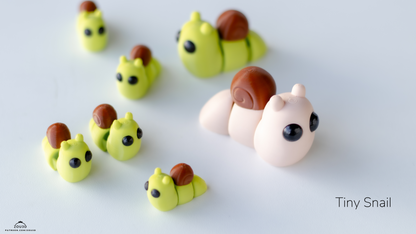 Tiny Snail 3D Print | Cute &amp; Quirky Desk Decor