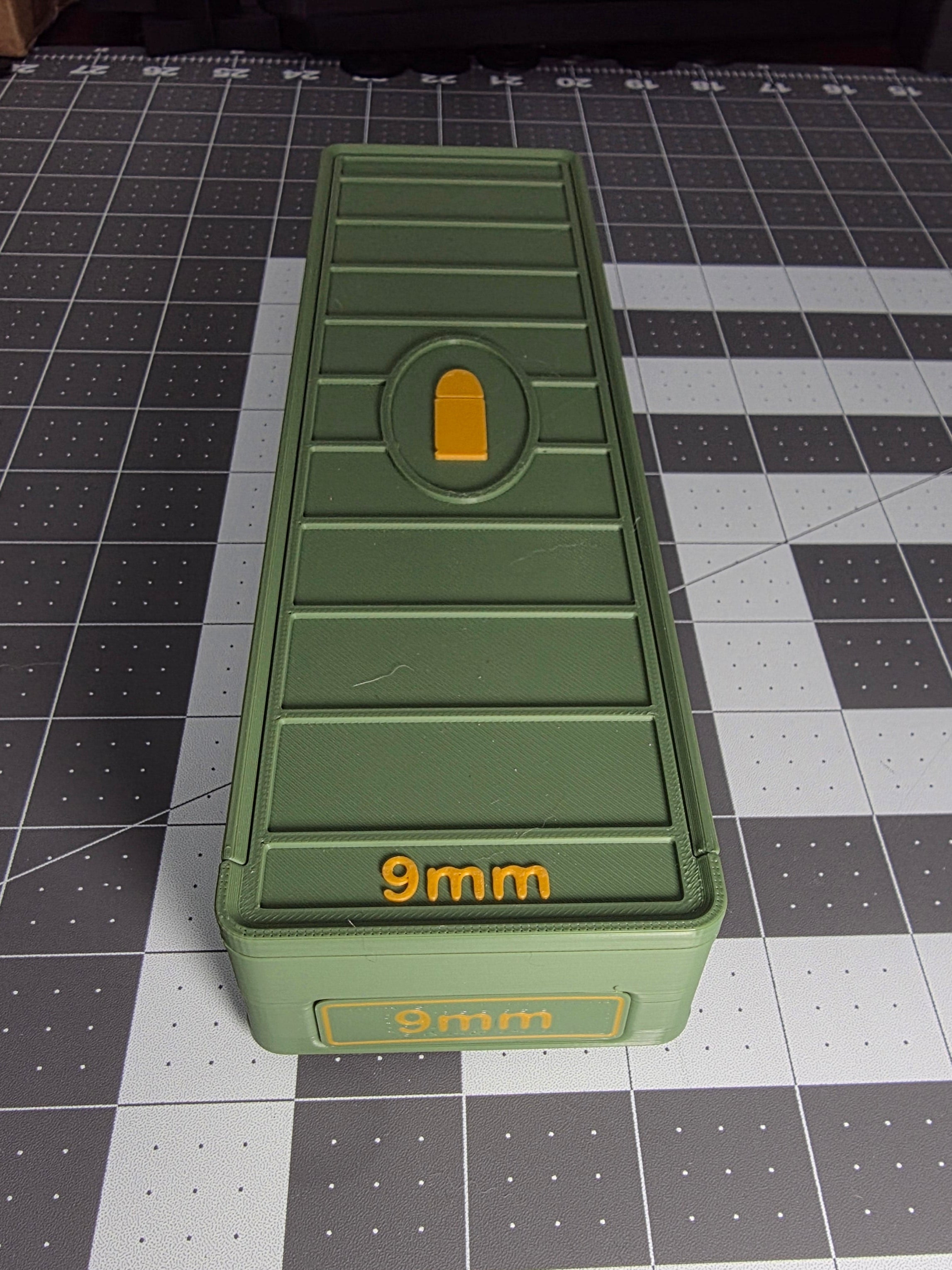 9mm Ammo Storage Box – 100-Round Snap-Lock Case (Gen 3 Stackable Design)