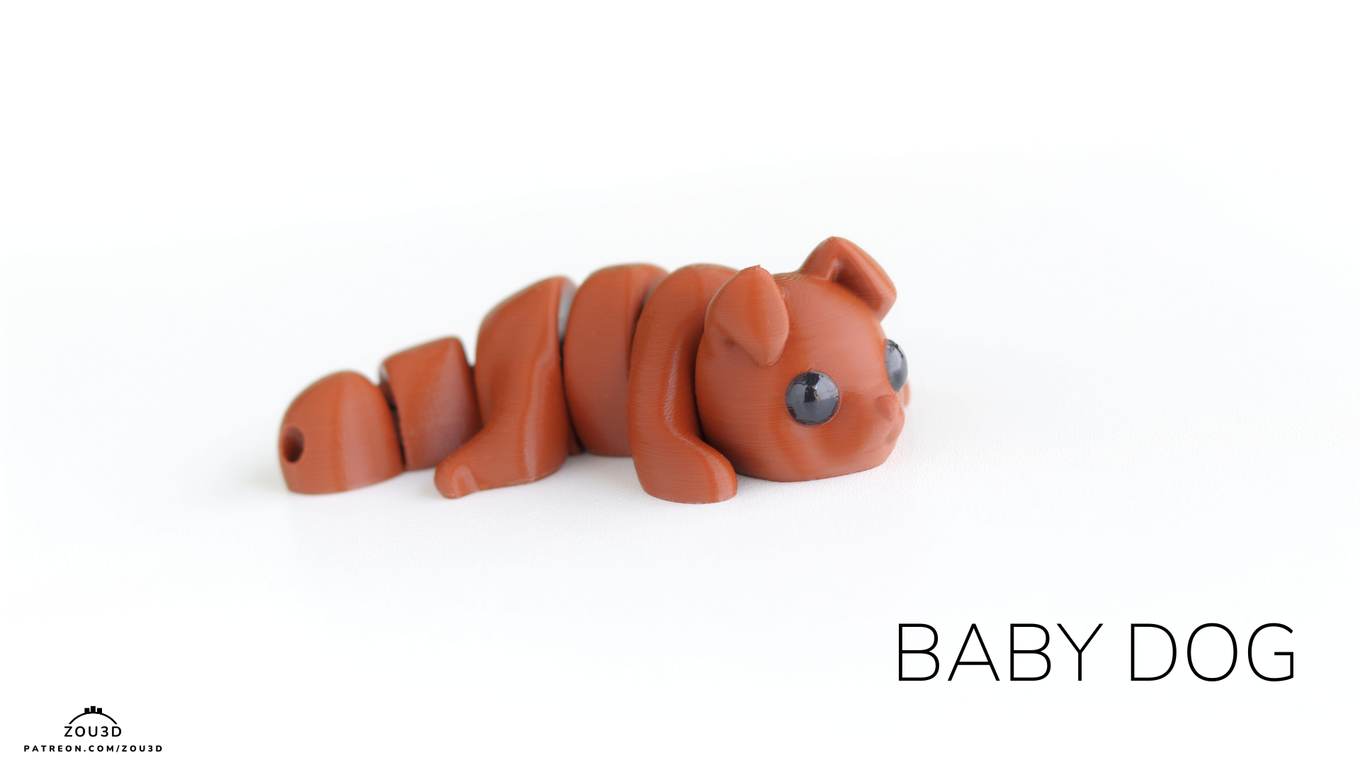 Baby Dog 3D Print | Adorable Pet Figurine