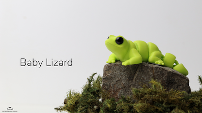 Baby Lizard 3D Print | Playful &amp; Unique Decor