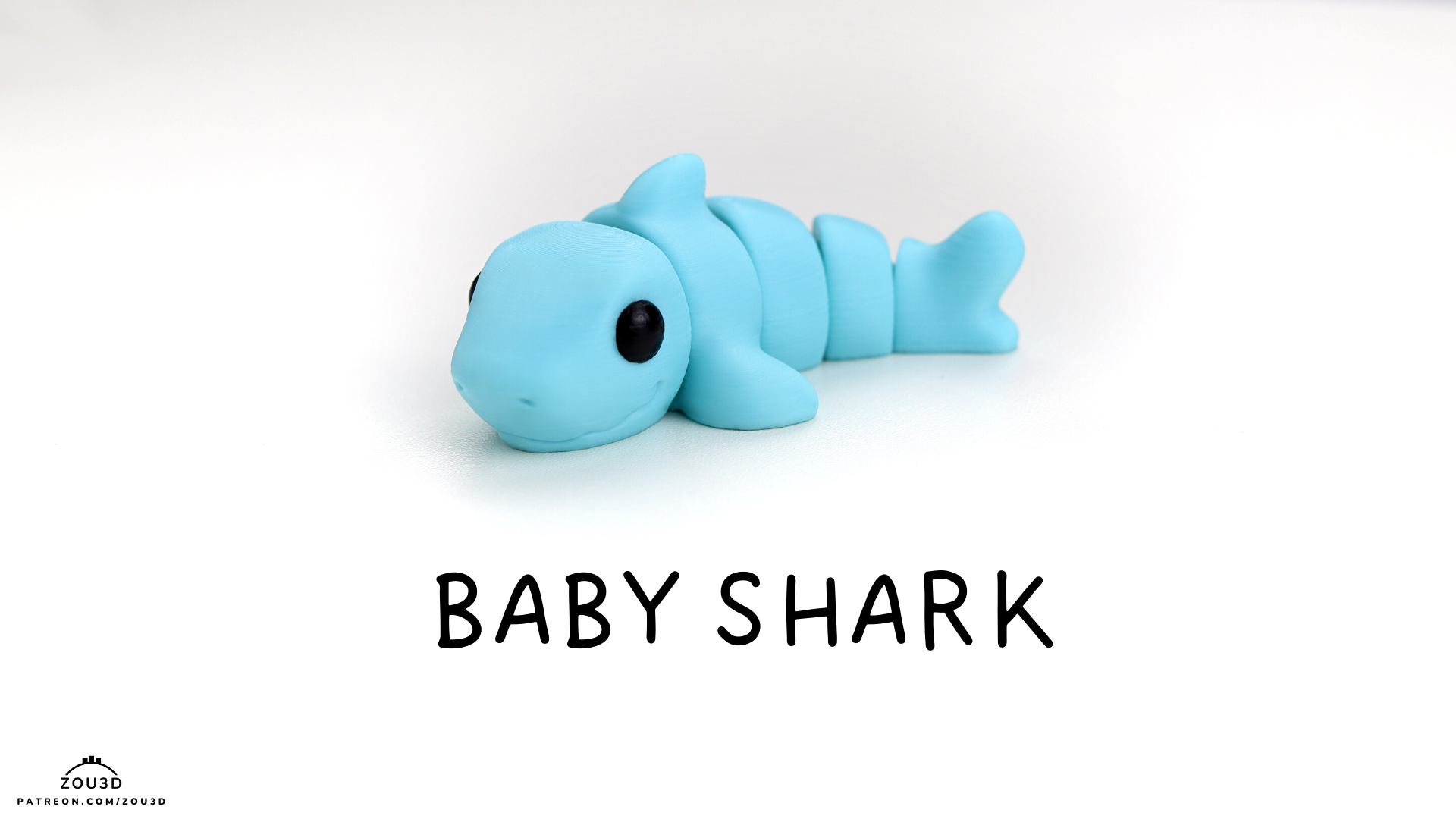 Baby Shark 3D Print | Fun &amp; Quirky Toy for Kids