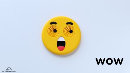 Wow Emoji 3D Print | Fun &amp; Playful Expression