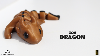 Zou Dragon 3D Print | Mythical &amp; Magical Decor