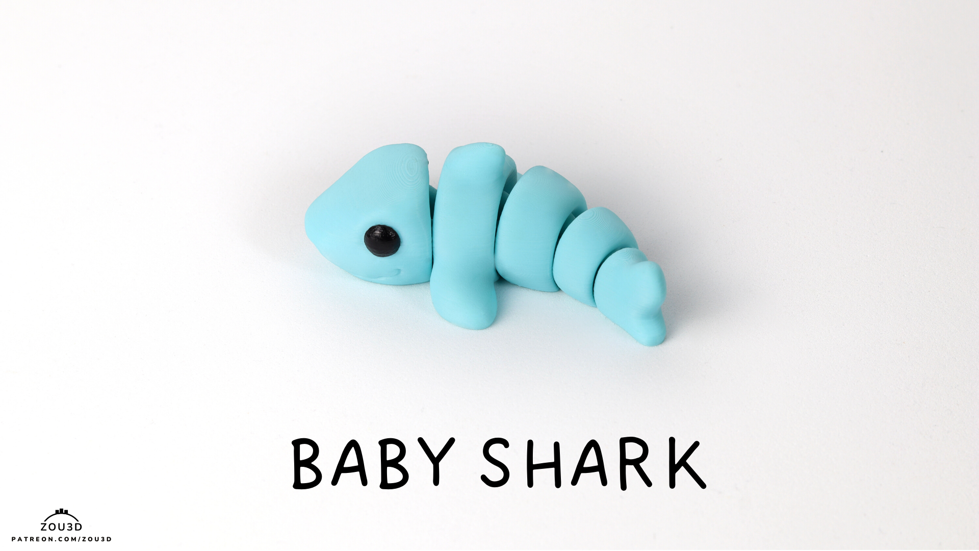 Baby Shark 3D Print | Fun &amp; Quirky Toy for Kids