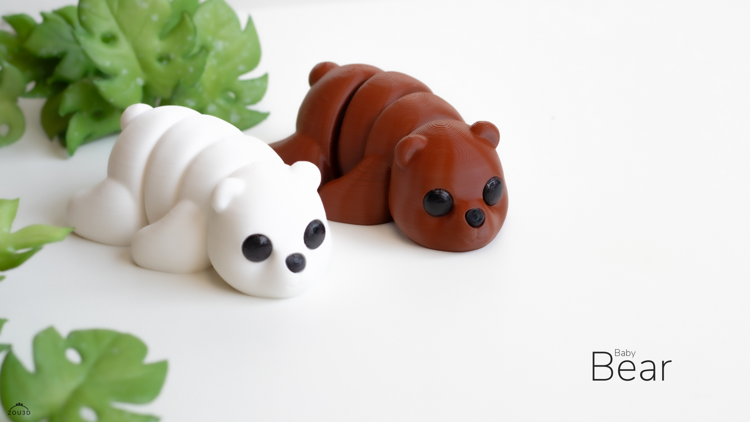 Baby Bear 3D Print | Adorable Plush Toy for Nurseries