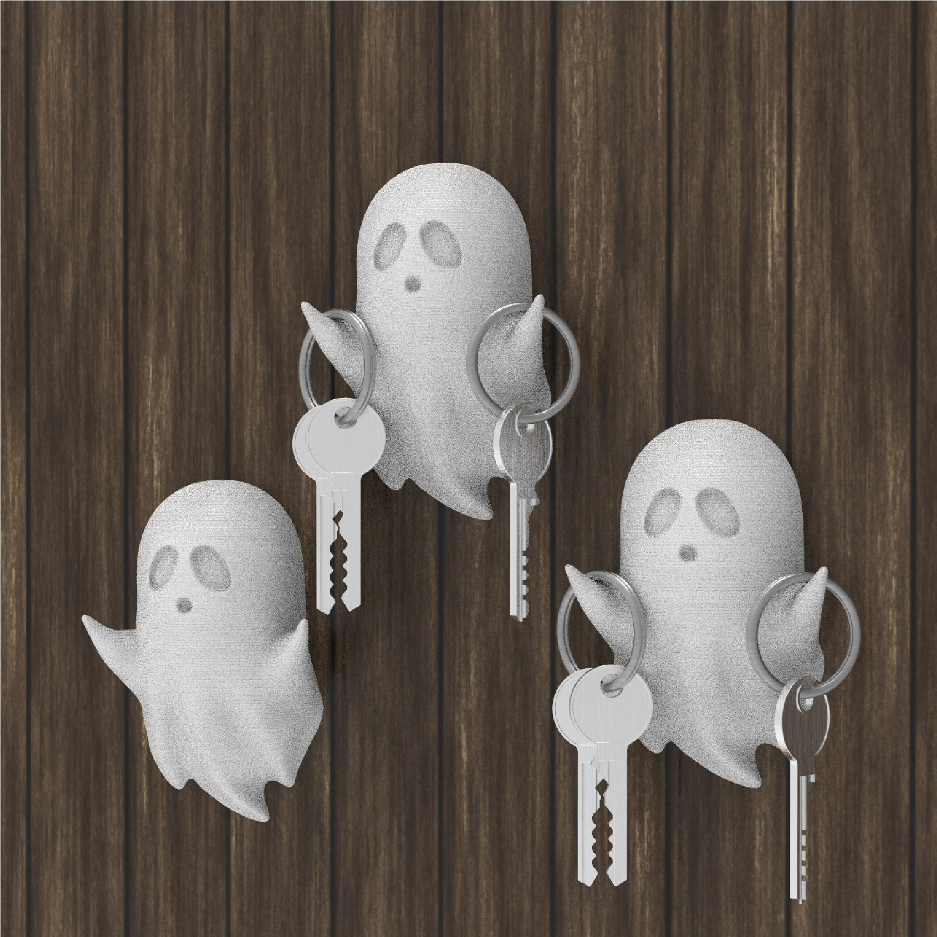 Spooky Ghost Key Holder