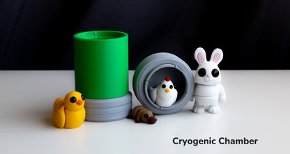 Cryogenic Chamber 3D Print | Stress-Free Relaxation