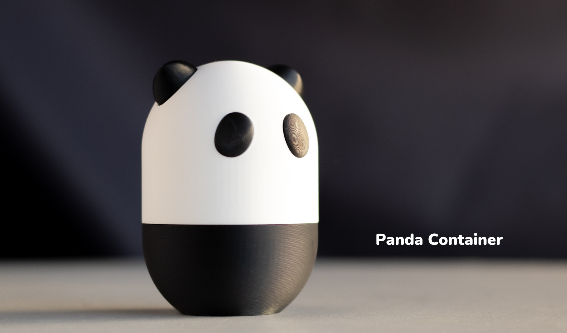 Panda Container 3D Print | Cute &amp; Functional Storage