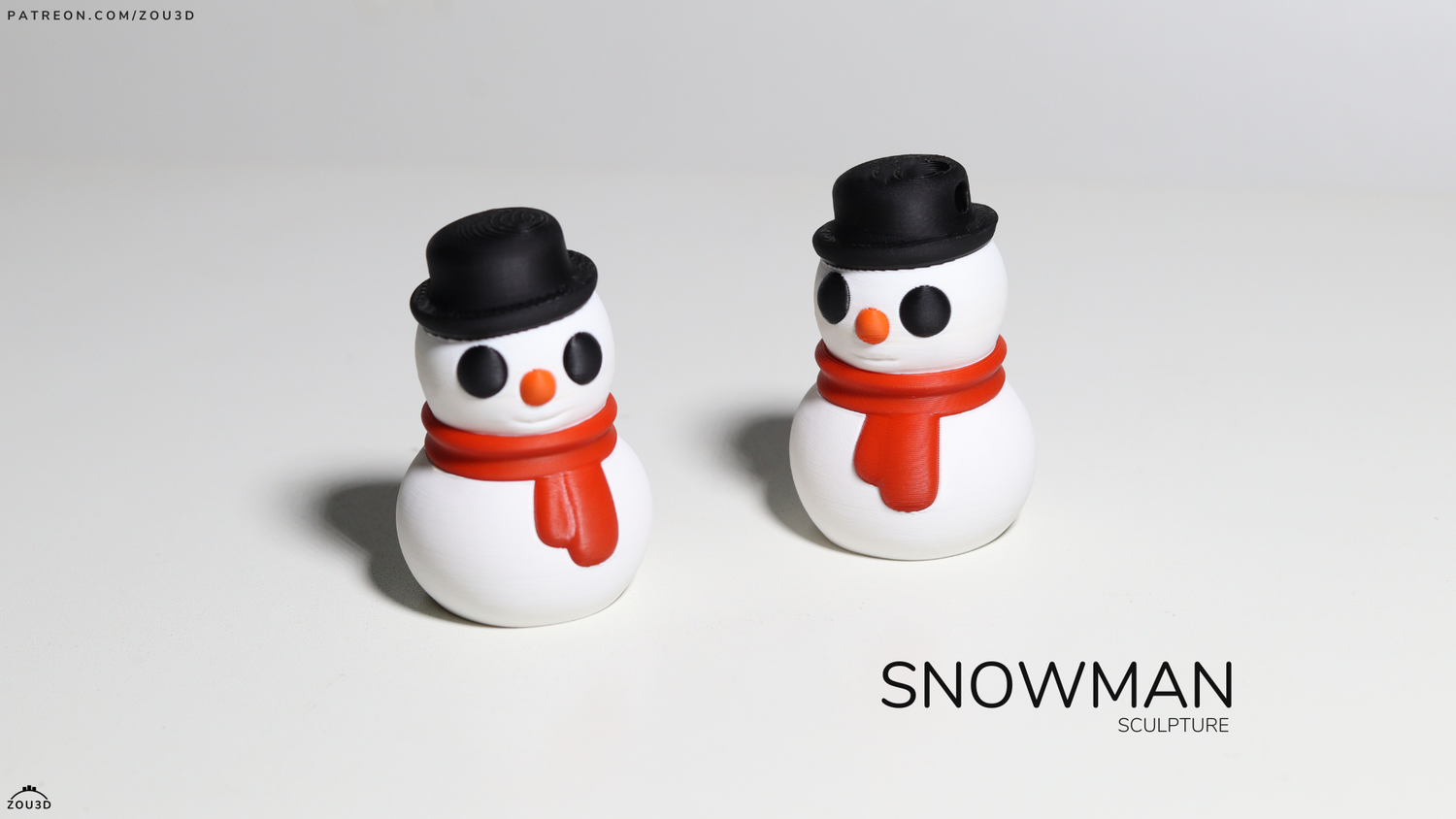 Snowman Sculpture