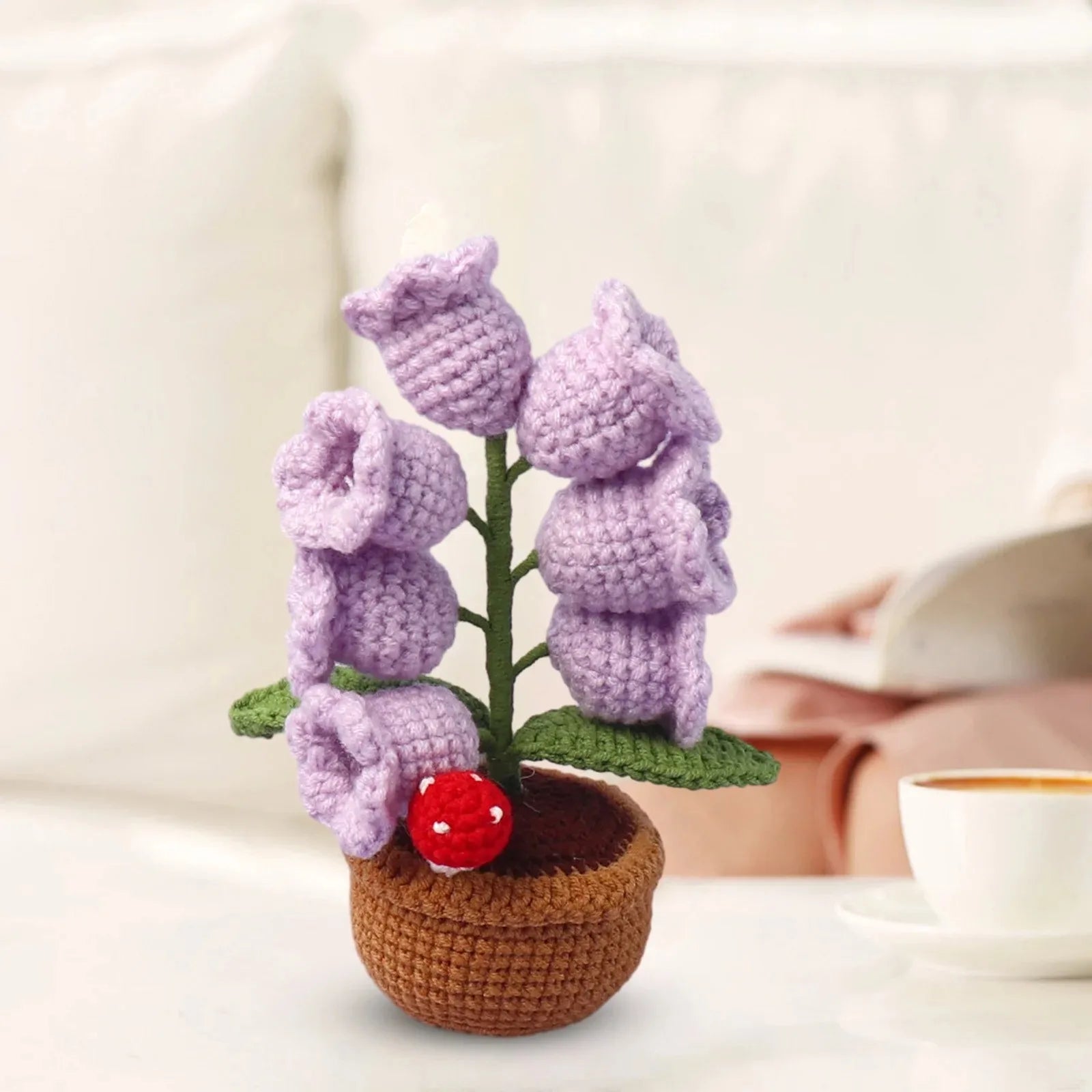 LED Crochet Lily of Valley