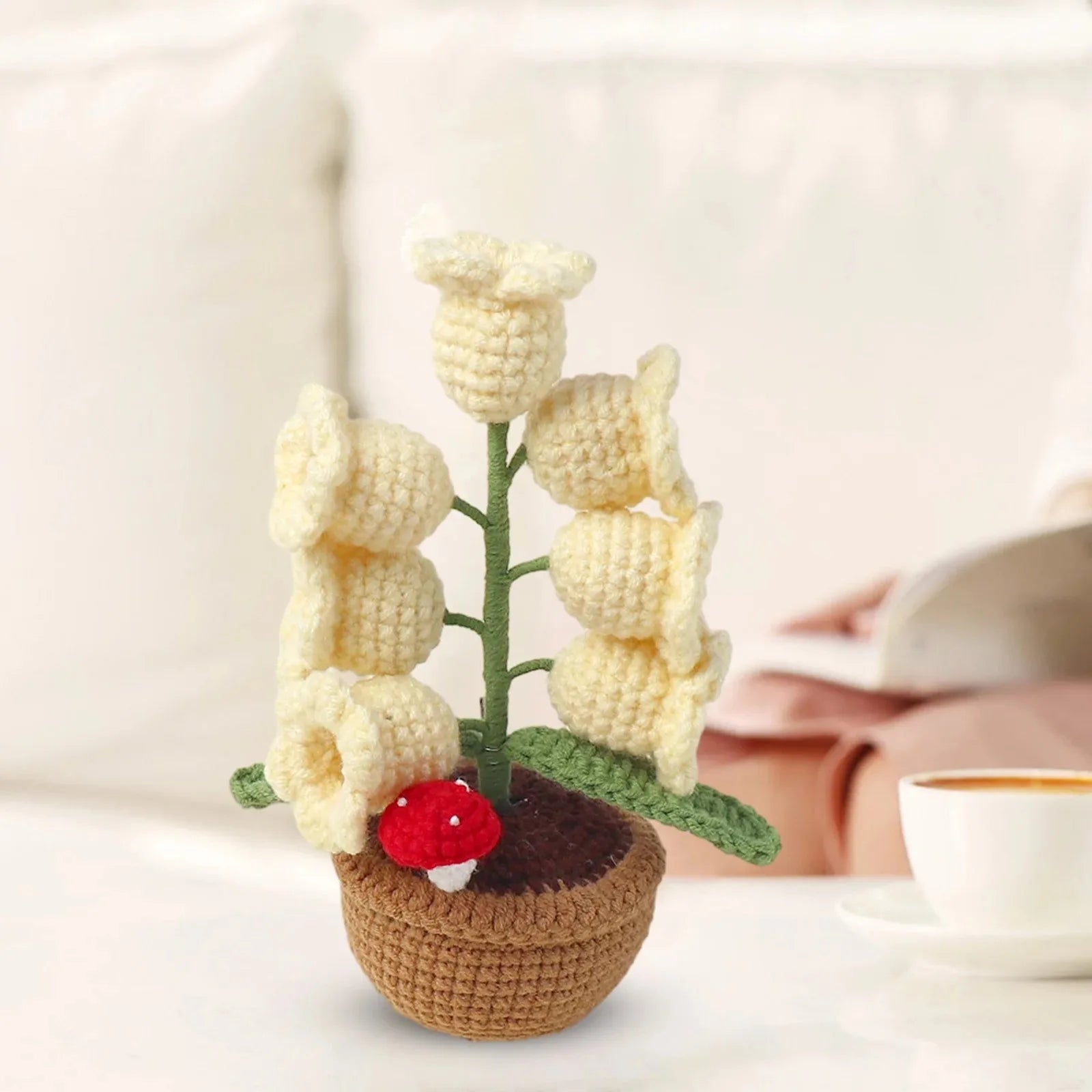 LED Crochet Lily of Valley