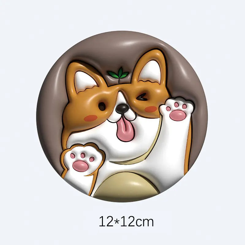 3D Animal Silicone Coasters
