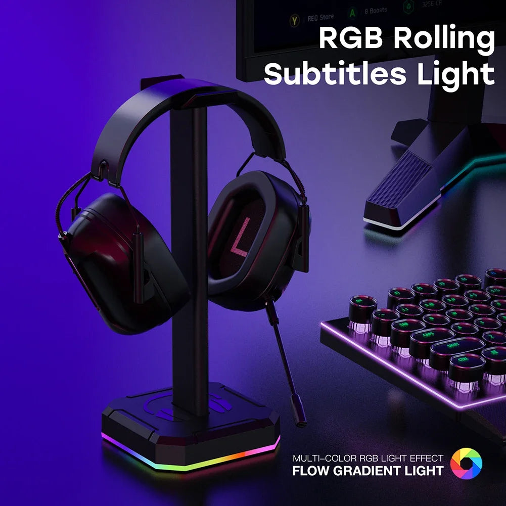 RGB Headphone Stand