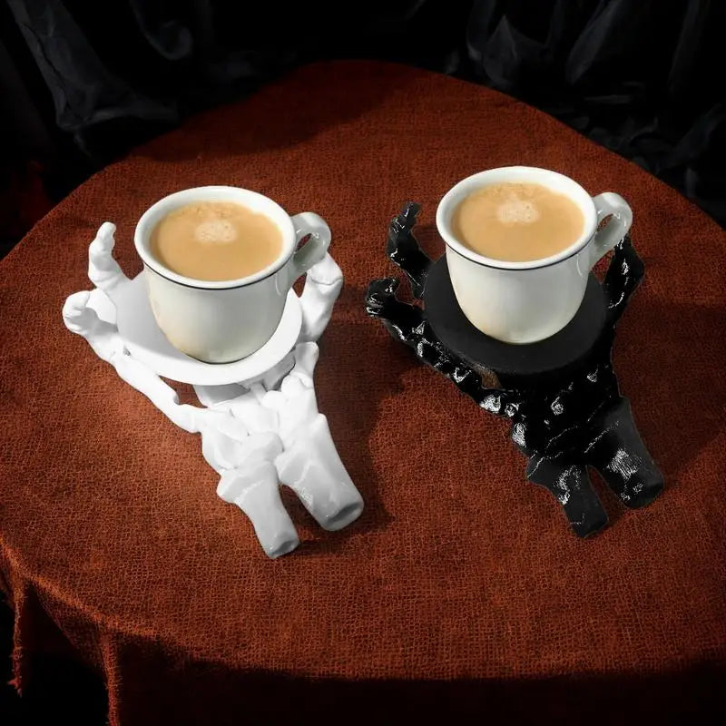Gothic Skull Hand Coasters