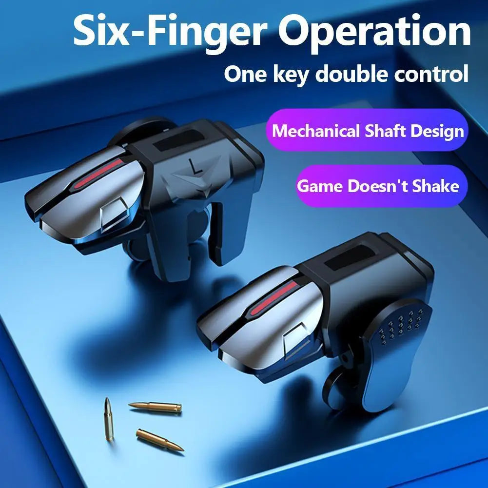6-Finger Gaming Trigger Set