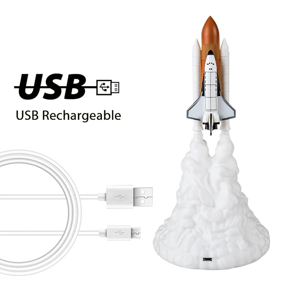 Space Shuttle LED Lamp