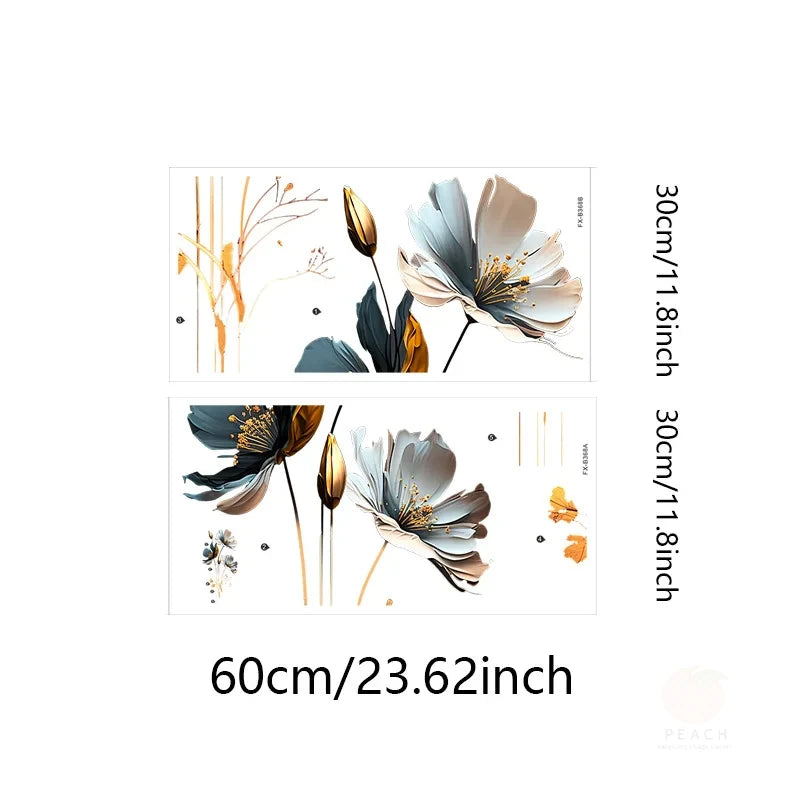 3D Flower Wall Sticker