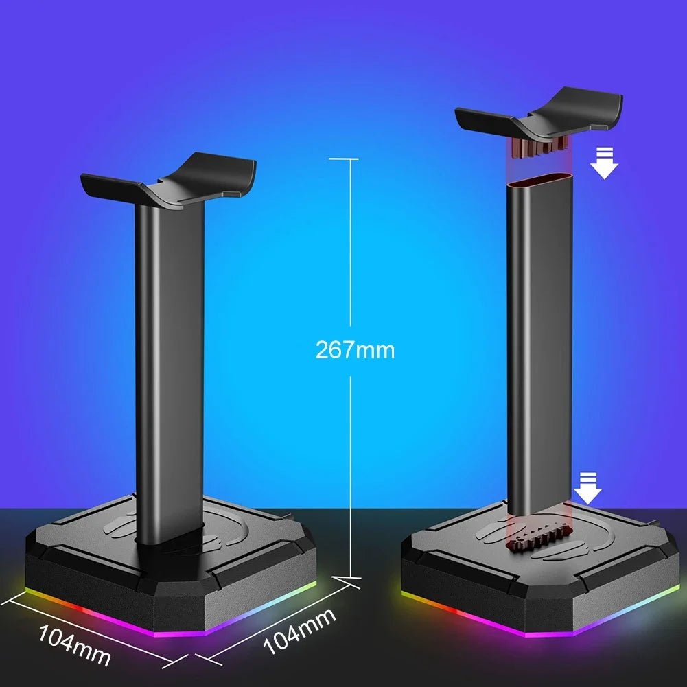 RGB Headphone Stand