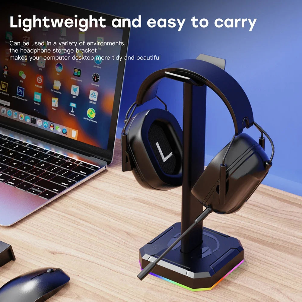 RGB Headphone Stand