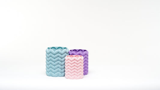Babushka vase, 3D printed nesting doll shaped vase. Design by Kowafatcompany.