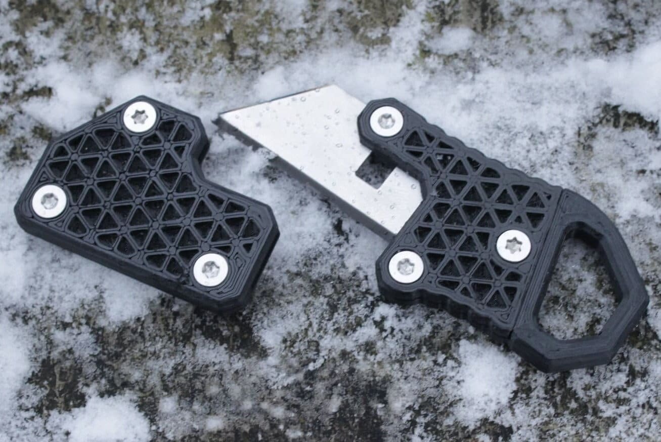 EDGE - 3D printed fixed blade utility knife