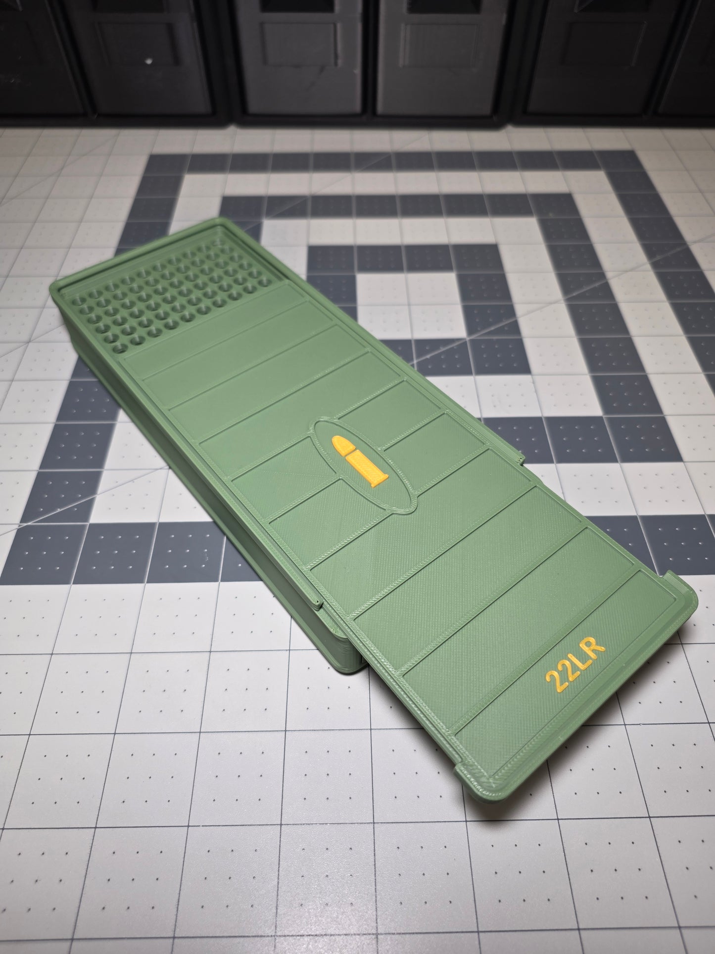.22LR 250 round ammo storage box by SquigglePrintz
