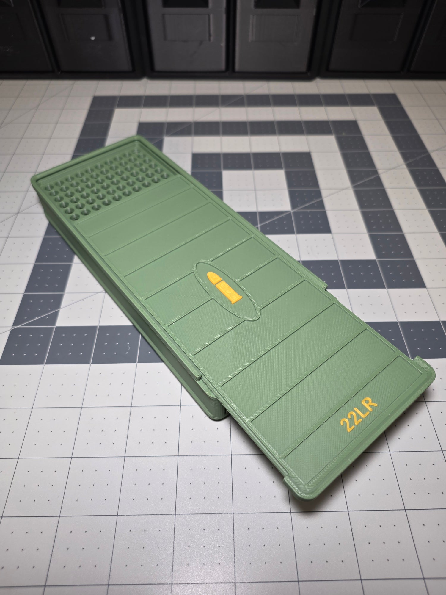 .22LR 250 round ammo storage box by SquigglePrintz